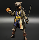 Іграшка Капітан Джек Горобець з фільму "Пірати Карибського Моря" RESTEQ — колекційна рухома фігурка з аксесуарами, фото 7