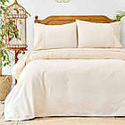 Постільна білизна із жакардовим покривалом 230х250 ТМ Karaca Home Cappuccino, Туреччина