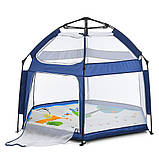 Намет манеж дитячий ігровий MR 1512 Sapphire Blue синій "tovarka", фото 8