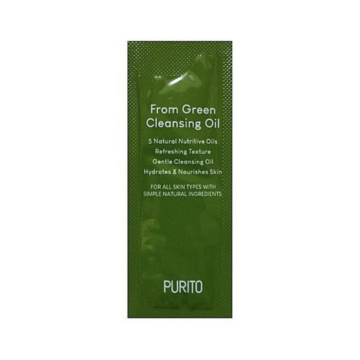 Гідрофільна олія Purito From Green Cleansing Oil пробник 1 мл.
