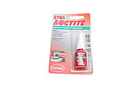LOCTITE 2701, 5ML Фиксатор резьбы (зеленый) (высокой фиксации) (не для активн. металлов), Henkel 195911