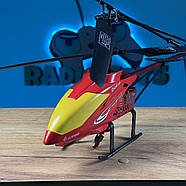 Вертоліт на радіоуправлінні "Небесна Буря" Червоний 46 см | Гвинтокрил на пульті управління | Гелікоптер на радіокеруванні, фото 7