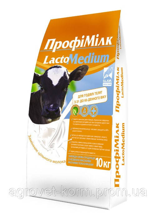 ЗЦМ ПрофіМілк "LactoMedium" для телят 21-60 днів. 25 кг