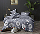 Двоспальний (Поліестер) | Комплект постільної білизни "Dandelions" | Простирадло 180х220 см, фото 2