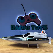 Кораблик на радіоуправлінні Kraken чорний | Човен на пульті управління | Катер на радіокеруванні, фото 4