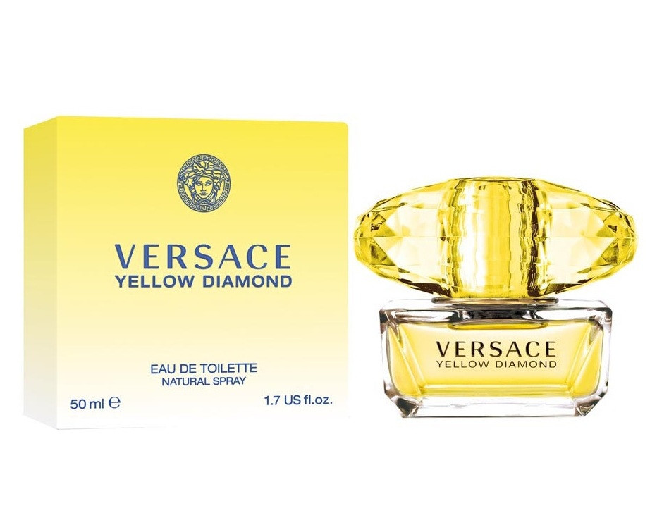Туалетна вода для жінок Versace Yellow Diamond 50 мл, фото 1