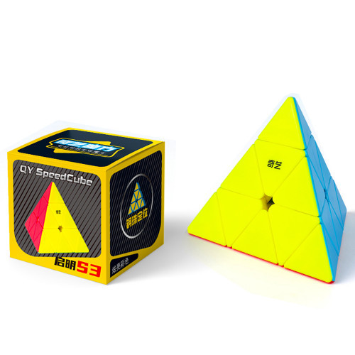 Qiming S3 Pyraminx зі сталевою кулькою - Пірамідка Мефферта QiYi MoFangGe