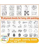 Точковий живопис Jar Melo 8 кольорів Dot Painting, фото 7