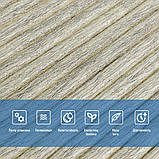 Самоклеюча декоративна 3D панель 700x700x5мм Білий Бамбук (071) SW-00000073, фото 4