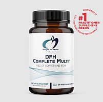 Designs for Health Complete Multi Free of Copper-Iron / Комплекс мультивітамін без міді та заліза 120 капсул