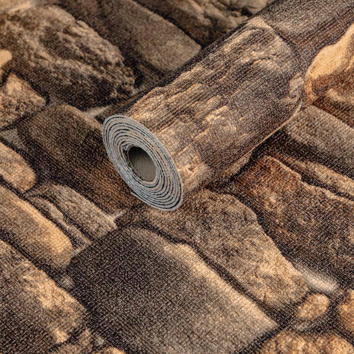 Самоклеючі шпалери 2800х450х1,8мм Жовтий мармур SW-00000728, фото 1