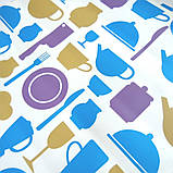 Самоклеюча плівка на паперовій основі 0,45х10м х 0,07мм Яскрава кухня SW-00000795, фото 2