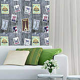 Самоклеюча 3D панель 700х700х4мм Поштові марки (091) SW-00001152, фото 4