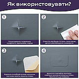 Самоклеюча екошкіра у рулоні 1.37х1м х 0.5мм Темно-сірий SW-00001154, фото 5