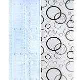 Самоклеюча плівка 0,45х10м х 0,07мм Срібні круги SW-00001201, фото 4