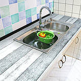 Самоклеюча плівка 0,45х10м х 0,07мм Деревно-вугільна SW-00001265, фото 5