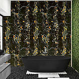 Самоклеюча плівка 0,45х10м х 0,07мм Чорний мармур з жовтим SW-00001282, фото 5