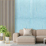 Самоклеюча 3D панель 700х700х4мм Блакитне дерево (93) SW-00001338, фото 5
