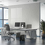 Декоративна ПВХ плита 1,22м х 2,44м х 3мм Білий мармур SW-00001399, фото 7