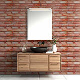 Декоративна ПВХ панель 960х480х4мм Коричнево-рожева цегла SW-00001426, фото 7