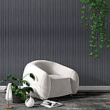 Рейка декоративна WPC стінова 3000х160х23мм Графіт SW-00001529, фото 8