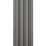 Рейка декоративна WPC стінова 3000х160х23мм Олов'яний SW-00001530, фото 5