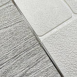 D-образний молдінг 3м х 8мм х 4мм Срібло (D) SW-00001552, фото 4