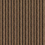 Рейка декоративна PS 2900х120х12мм Шоколадний мармур SW-00001754, фото 5