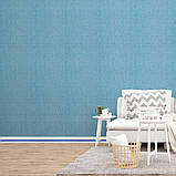 Плінтус РР самоклеючий 2300х70х4мм Білий з синьою смужкою (D) SW-00001831, фото 5