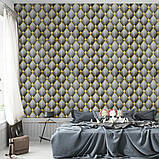 Панель стінова 3D 700х700х4мм Ромб сірий SW-00001986, фото 5