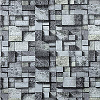 Панель стінова 700х770х3мм Графітовий кубік SW-00001996