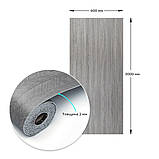 Самоклеюча вініловая плитка в рулоні 600х3000х2мм Мат SW-00002027, фото 3