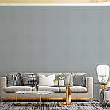 Самоклеюча вініловая плитка в рулоні 600х3000х2мм Сіре полотно Мат SW-00002034, фото 6