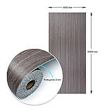 Самоклеюча вініловая плитка в рулоні 600х3000х2мм Попелясте дерево Мат SW-00002056, фото 3