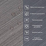 Самоклеюча вініловая плитка в рулоні 600х3000х2мм Попелясте дерево Мат SW-00002056, фото 5