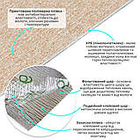 Шпалери самоклеючі 2800х500х1,5мм Бежевий меланж SW-00002062, фото 2