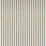 Рейка декоративна PS 2900х120х12мм Під білу шкіру із золотом SW-00002130, фото 6