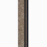 Рейка декоративна PS 2900х120х12мм Сіро-коричневий із золотими вкрапленнями SW-00002138, фото 5