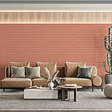 Панель стінова в рулоні 3D 700мм*3,08м*3мм Пудра (D) SW-00002266, фото 7