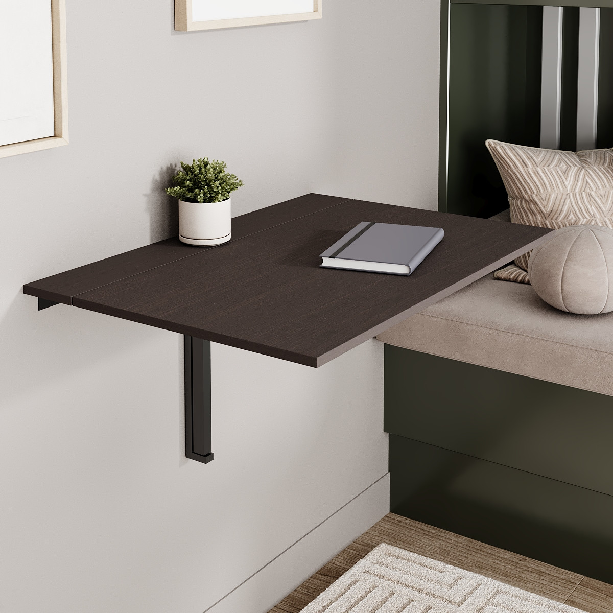 Відкидний настінний стіл Mini 90×12(50) см, фото 1