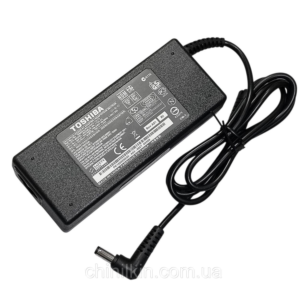 Блок живлення для ноутбука Toshiba 19V/3.95A (5.5*2.5) без мережевого кабелю, фото 1