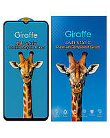Захисне скло Giraffe Anti-Static для Samsung Galaxy A05 / A05s / A06 / M05 з чорною рамкою
