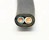 Провід кабель моножила ВВГ-нг П 2х2,5 мідний Одеса ГОСТ (кратно 100м)