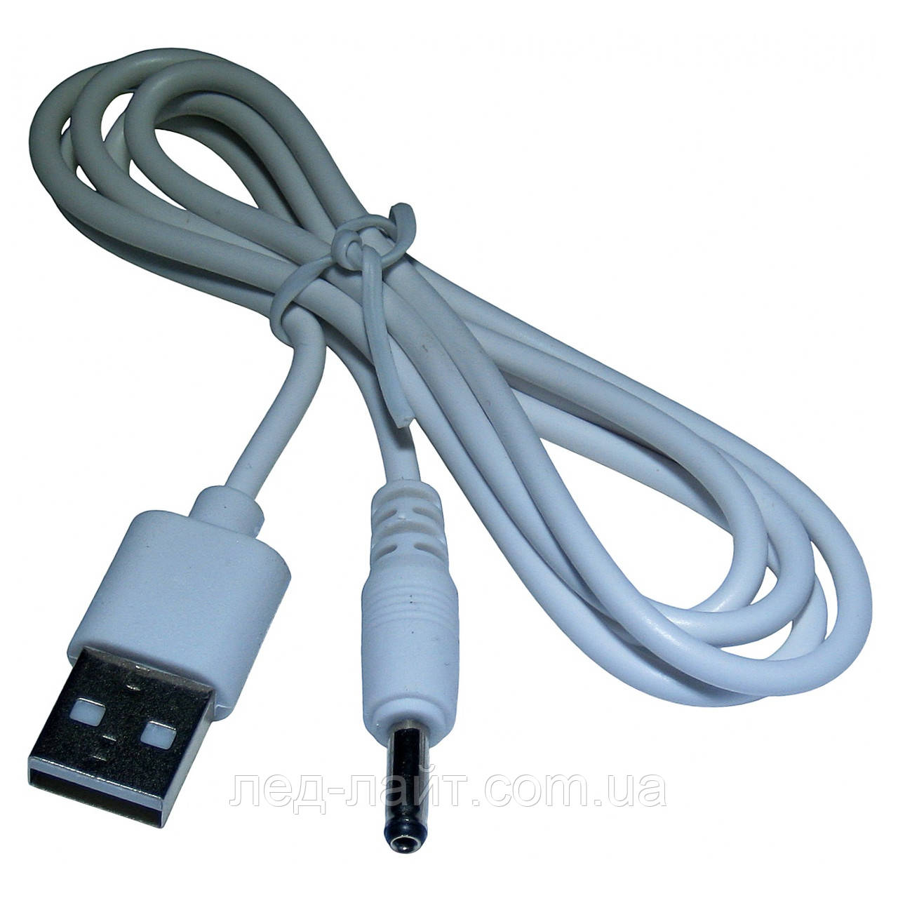 Перехідник кабель із роз'єма USB на DC 3.5/1.35, фото 1