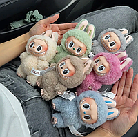 М'яка іграшка Лабубу 17см Монстр Labubu Exciting Macaron Pop Mart М'який підвісний брелок-сюрприз бокс