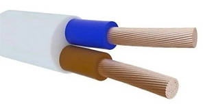 Кабель ПВС 2 x 4 мм кв 1 м