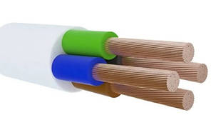 Кабель ПВС 4 x 4 мм кв 1 м