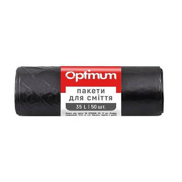 Пакети для сміття Pro Service 35 л 50 шт. Чорні (16117809)