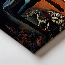 Картина на полотні "Сальвадор Далі - Метаморфози Нарциса, Salvador Dalí, Metamorphosis of Narcissus", 40×60см, фото 5