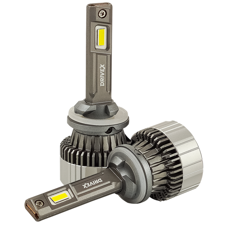 Світлодіодні лампи DriveX UL-03 H27 881 60 Вт 9-32 V 5500 K 1200 Lm CAN